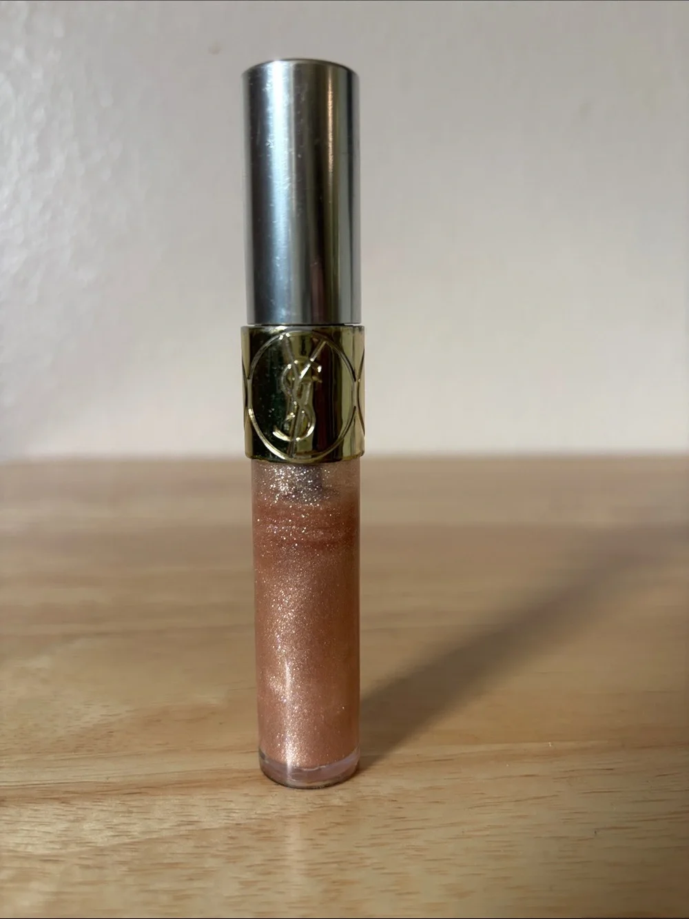 Yves Saint Laurent Glaze & Gloss Sparkling Gold Lip Gloss